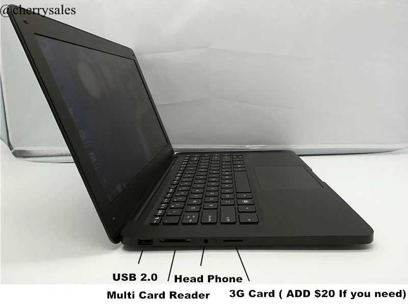 13 3 дюймовый ноутбук Intel Celeron J1900 2 0 ГГц четырехъядерный 8 ГБ ОЗУ 500 Гб 64 SSD 3G WIFI HDMI Веб
