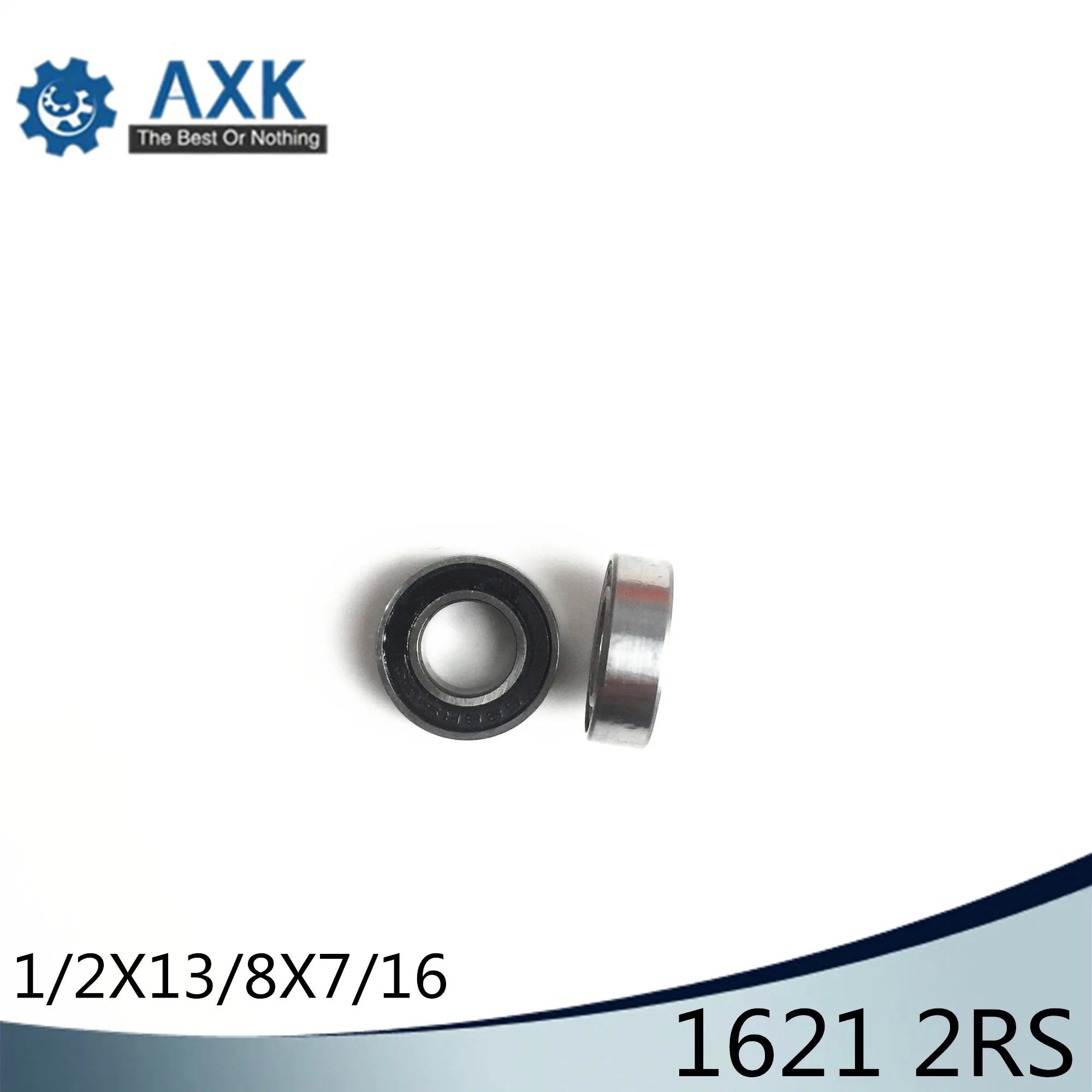 1621 2RS 1622RS 1623RS 1628RS 1630RS ABEC 1 (10 шт.) 1/2 дюйма x1 3/8 x7/16 дюймов дюймовые шариковые