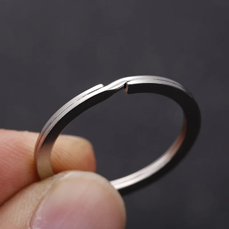 10Pcs/Bag 20/25/30mm Metal Key Holder Split Rings Unisex Keyring Keychain Link Keyfob DIY Chains Accessories | Украшения и
