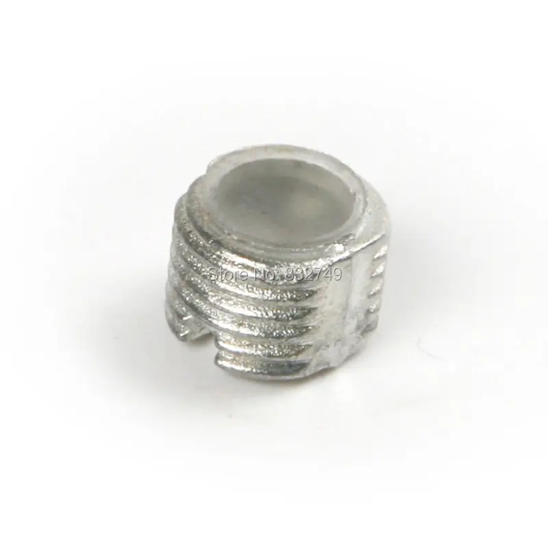 4 шт./лот стекло из цинкового сплава зажим кронштейн хромированный Блестящий для