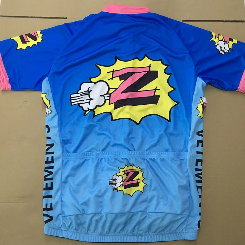 Ретро синий Велоспорт Джерси дышащая верхняя одежда велосипед/MTB Ropa Ciclismo