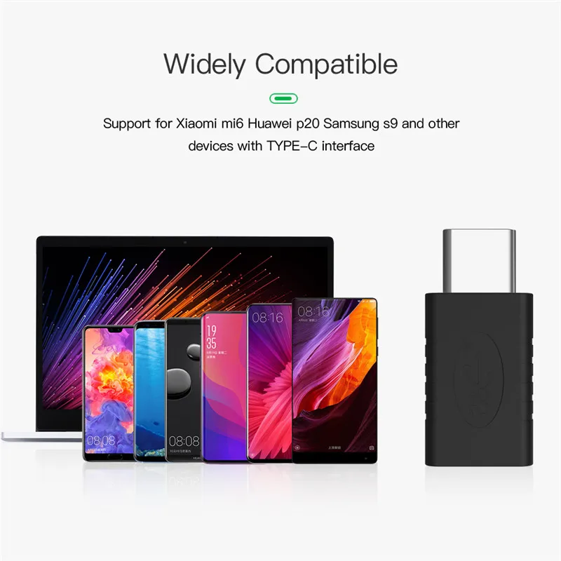 Кабель с разъемом USB типа C адаптер мужского и женского пола USB-C преобразователь OTG