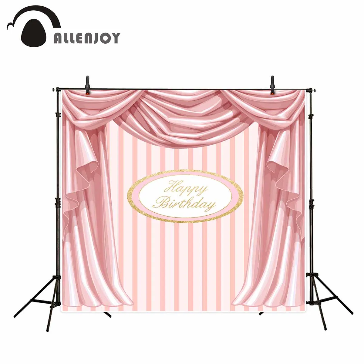 Фотофон для фотосъемки в стиле принцессы на день рождения|photographic backdrops|pink