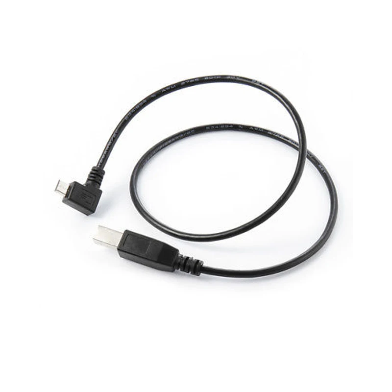 Верхний левый угловой 90D Micro-USB OTG к стандарту USB B Тип принтер сканер HD кабель DG |