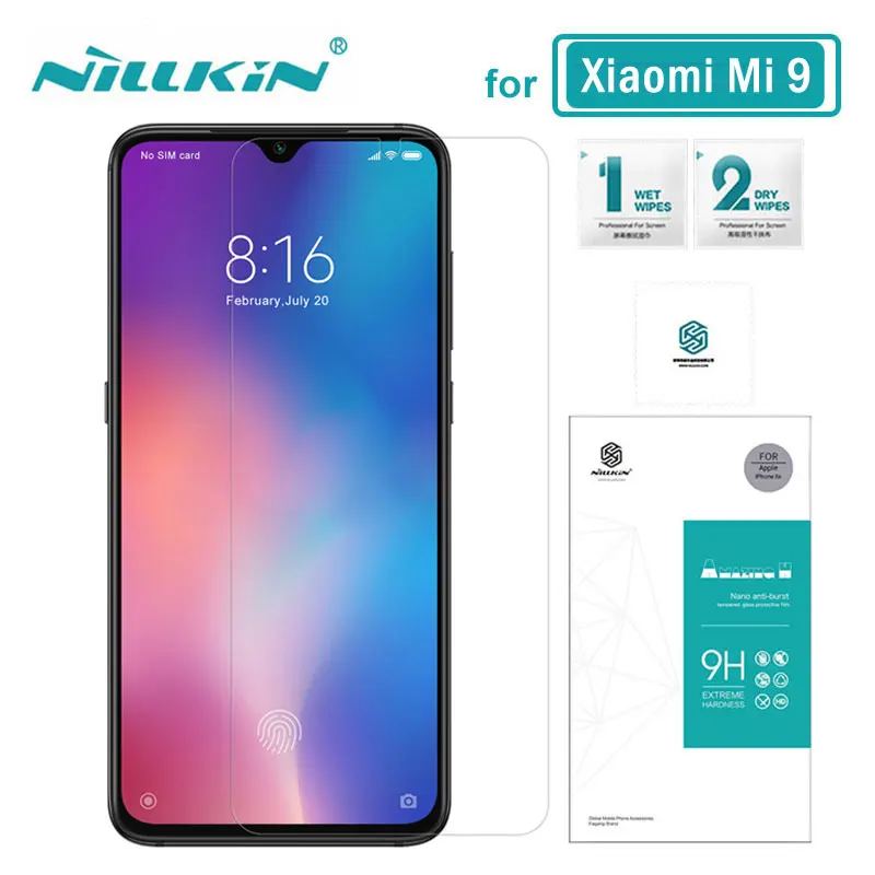 Стекло для Xiaomi Mi9 Lite Mi 11 Nillkin H 0 33 мм защита экрана Защитная стеклянная пленка Mi11