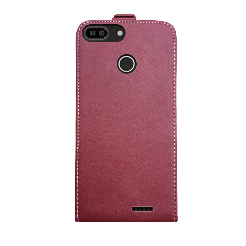 Кожаный чехол-книжка для Телефона Fly FS526 Power Plus 2 | Мобильные телефоны и аксессуары