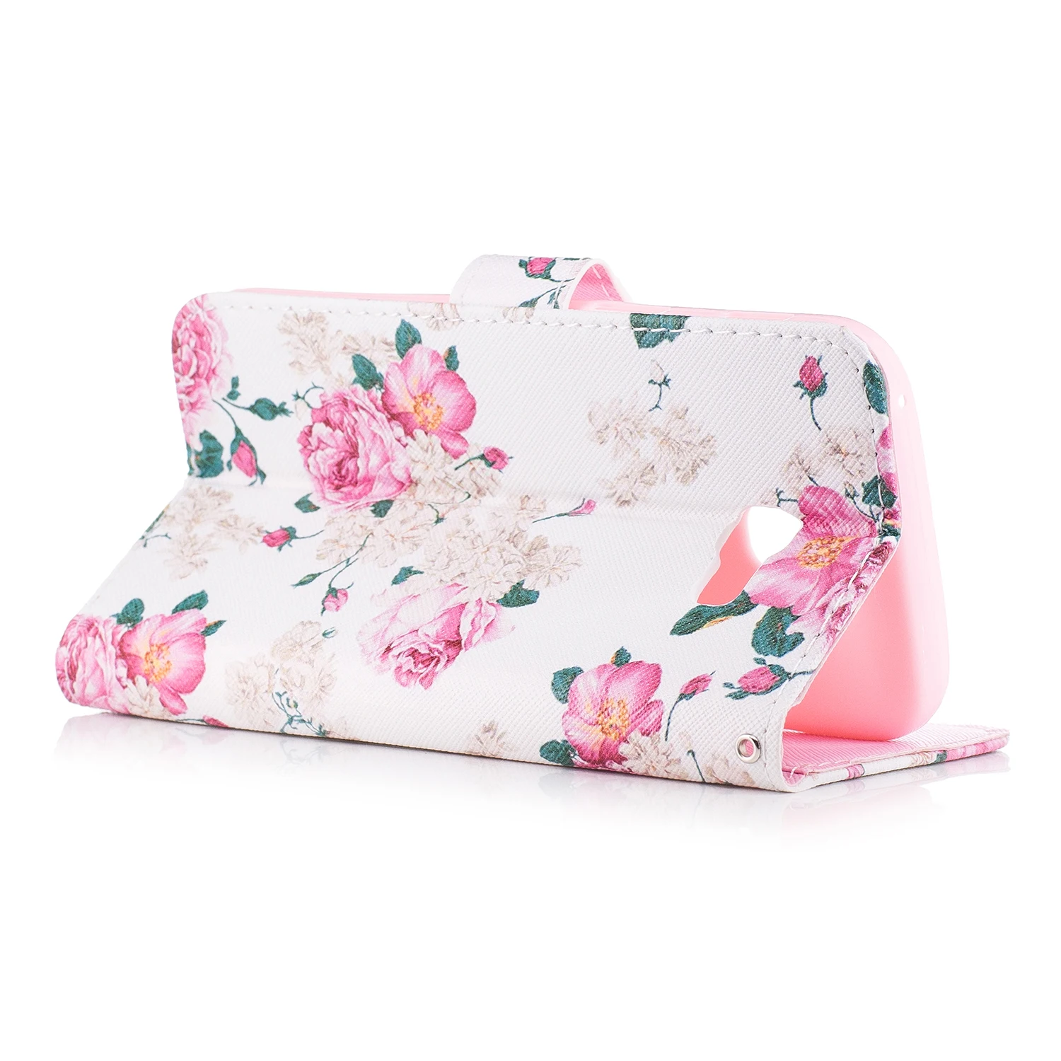 flower luxury Leather Soft TPU Flip Wallet Phone Cover For Samsung Galaxy A5 2017 A 5 SM A520 A520F A520F/DS A520H Case sm-a520f | Мобильные