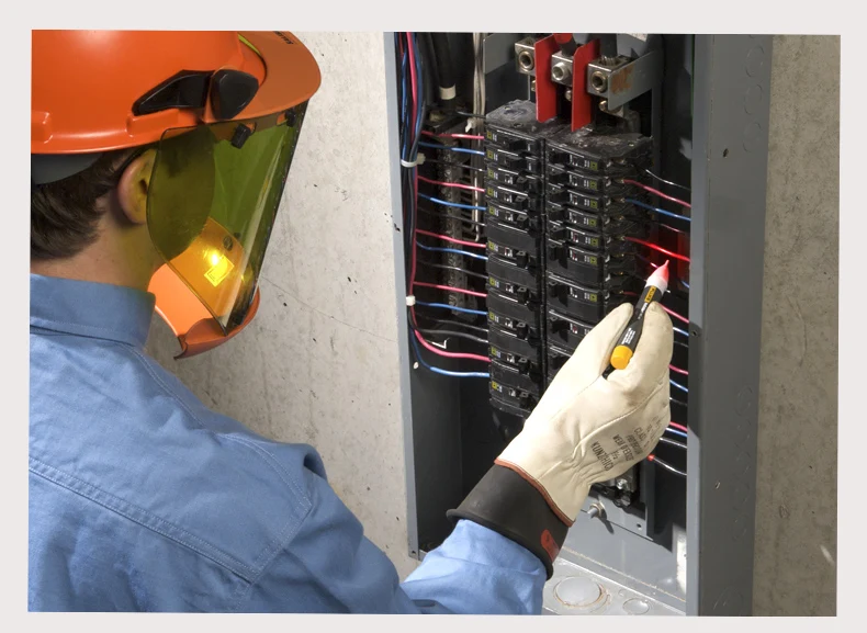 Fluke тестовый карандаш 2AC-C2 Многофункциональный электроскоп Бесконтактный индукционный электрик карандаш