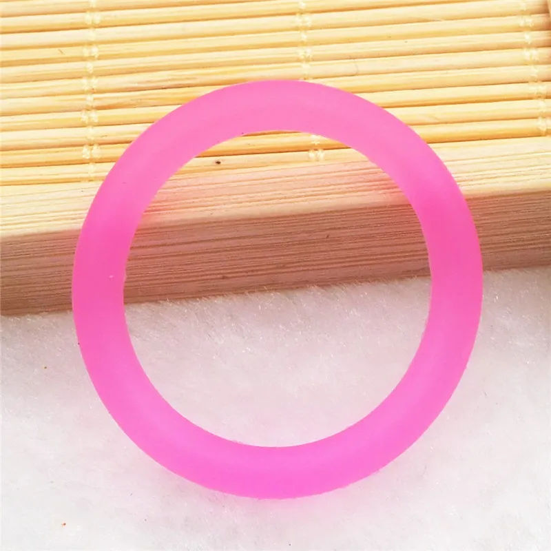 Hot Pink Chenkai 10 шт. без БФА, силиконовый адаптер уплотнительные кольца DIY Baby NUK MAM кольцо для соски Детская Подвеска Игрушка 20 цветов - Цвет: Hot Pink