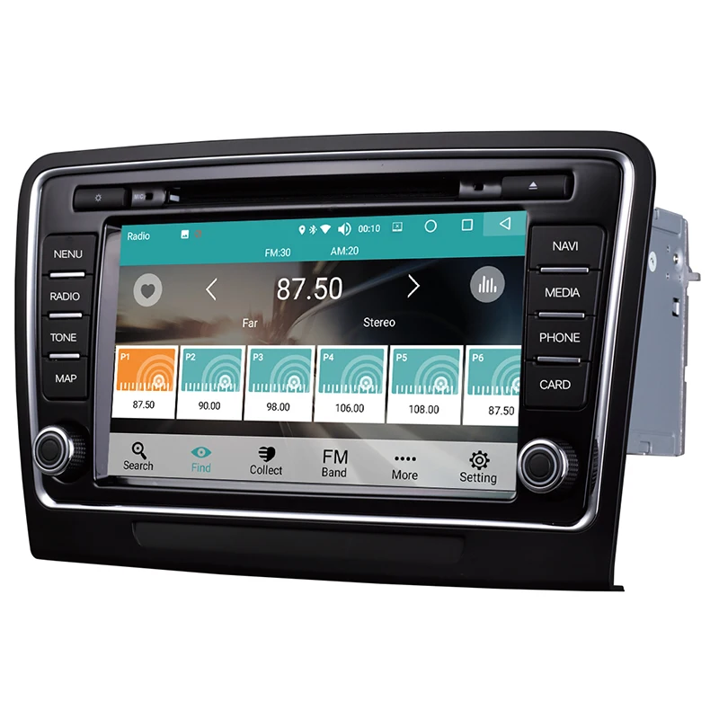 

Car Multimedia player 2 Din Android 8.0 Car DVD For VW/Volkswagen Skoda superb 2009-2014 8" 4G/32G touch screen Car Radio GPS