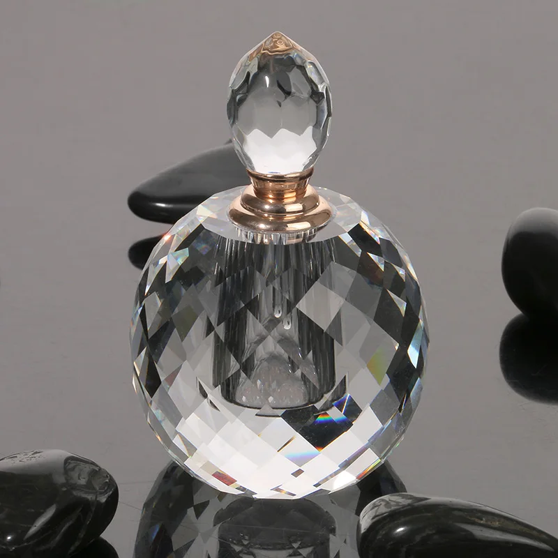 7 мл Clear Prism круглый Роскошные многоразового флаконы для женских духов Parfum пустой