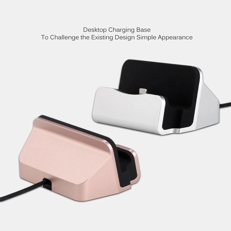 Настольная зарядная док станция usb адаптер для зарядки мобильного телефона Apple