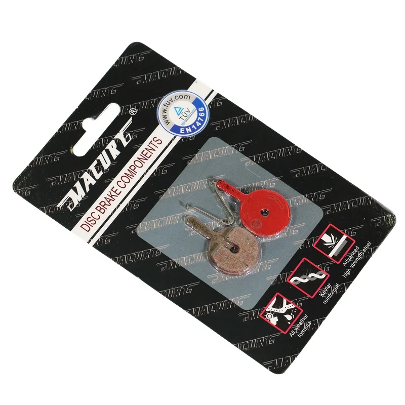 Semi metal 1 pair Macury металлический диск тормозная колодка для Dualtron 1 2 Ultra Speedway 4 Электрический скутер tюv сертификат 10 дюймов DT - Цвет: Semi metal 1 pair