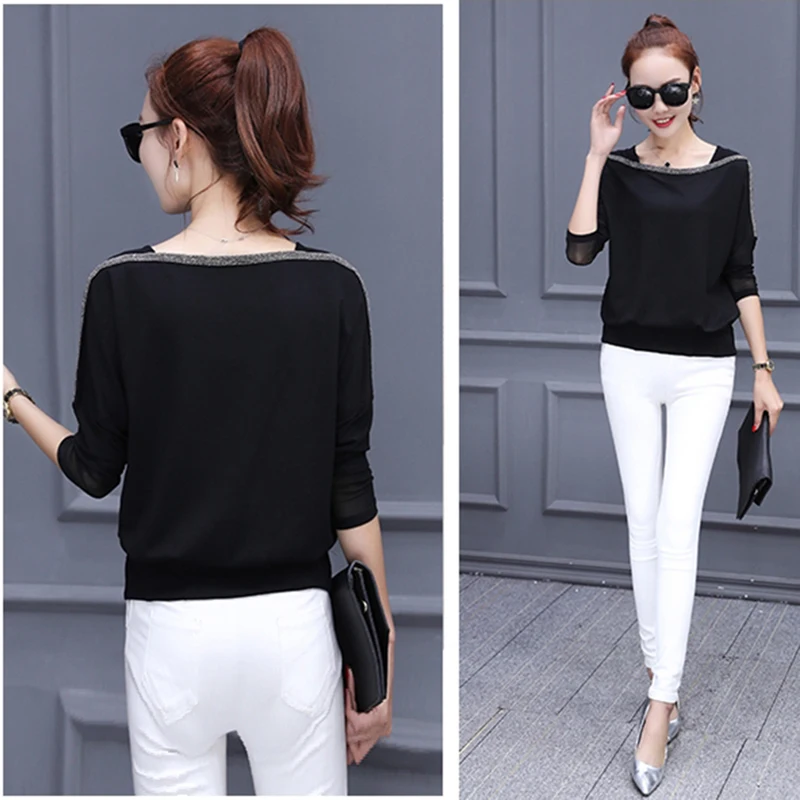 Весна Для женщин элегантные свободные блузки 2018 Новое прибытие ретро Длинные