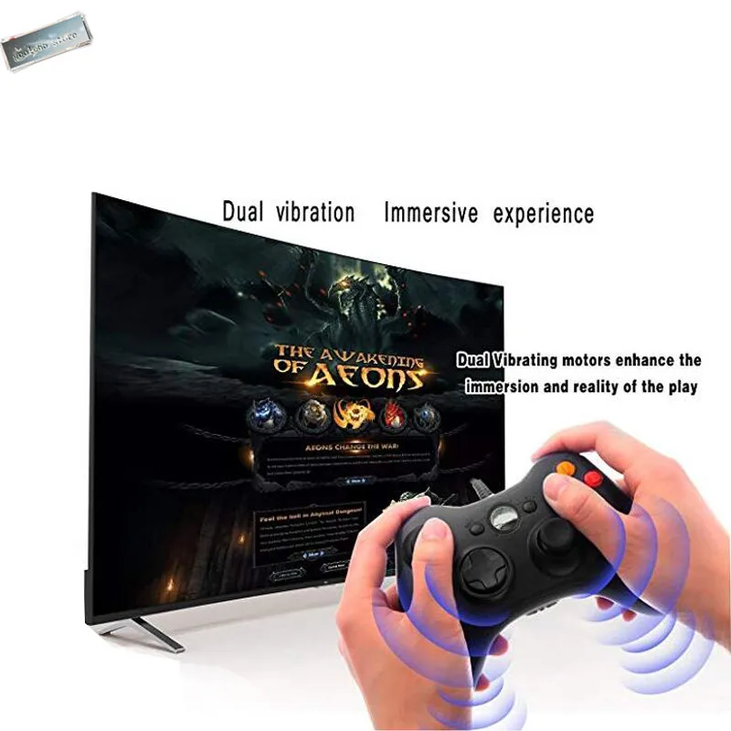 Проводной контроллер геймпады с USB кабелем для Microsoft XBOX 360 консоль проводной