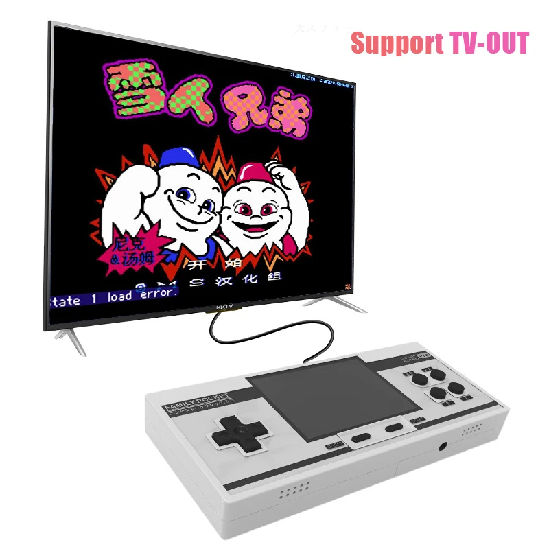 CoolBaby портативный FC/NES портативные игровые плееры построенные в 348 году