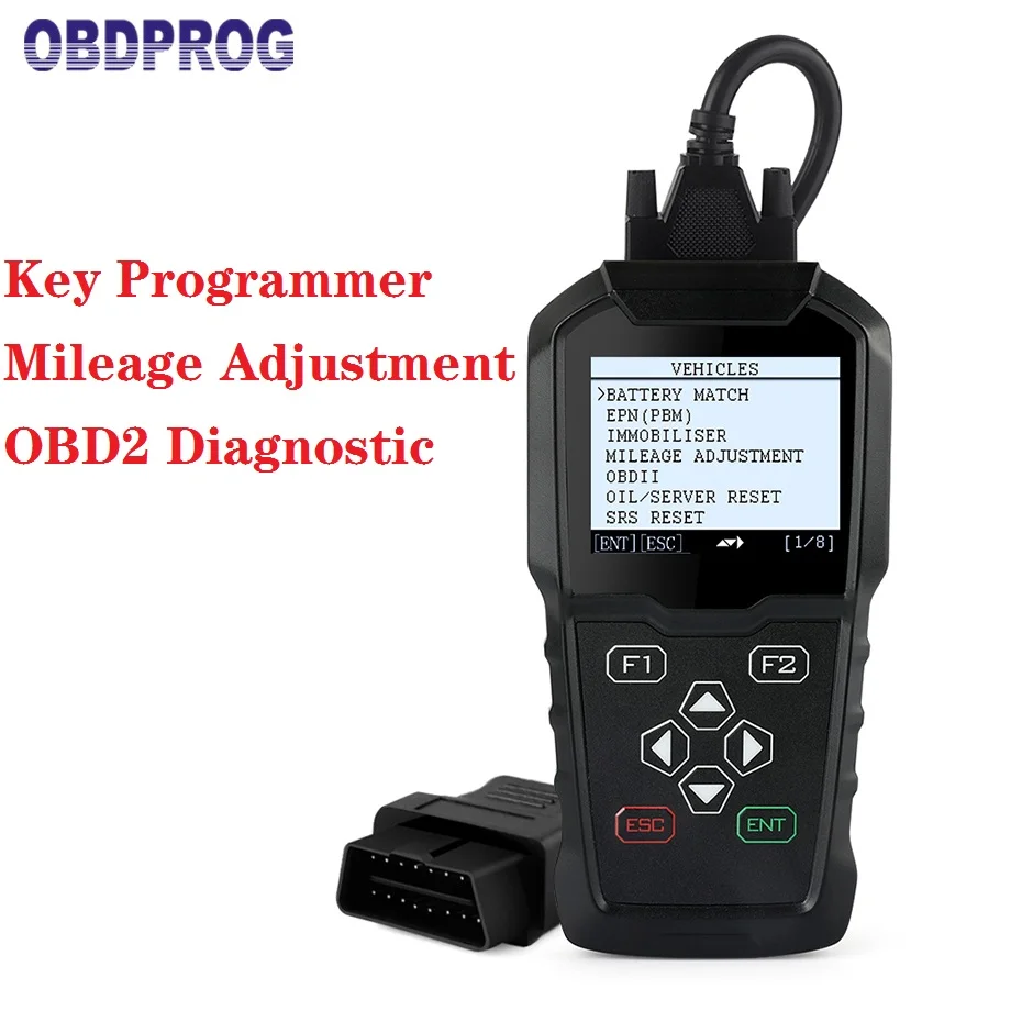 Диагностический сканер OBDPROG MT006 устройство для коррекции Пробега автомобиля OBD2 VAG