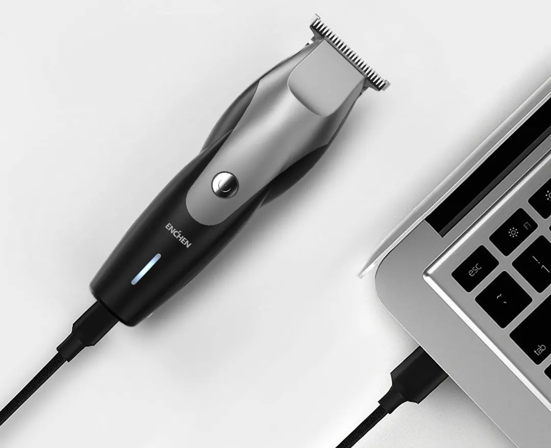XIAOMI Mijia ENCHEN Hummingbird usb зарядка электрическая машинка для стрижки волос 10 Вт 110-220 В триммер для волос с 3 расческами для мужчин