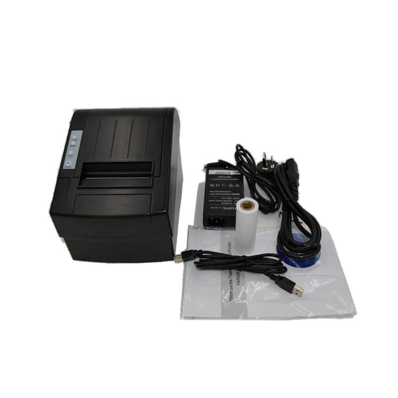 

80mm China Low cost and High-quality thermal printer Support Cash drawer driver Easy paper-roll installation Easy maintenance