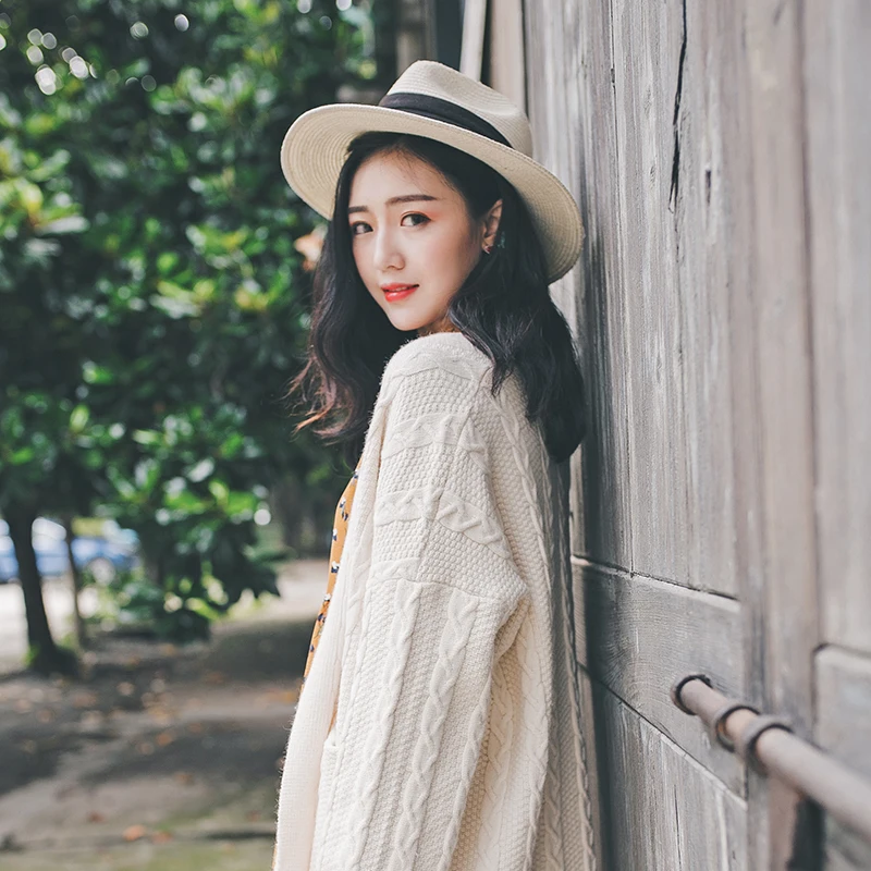 Laura's Store// high quality new arrival women's sweaters lady's solid color with long sleeve and V-neck free shipping |