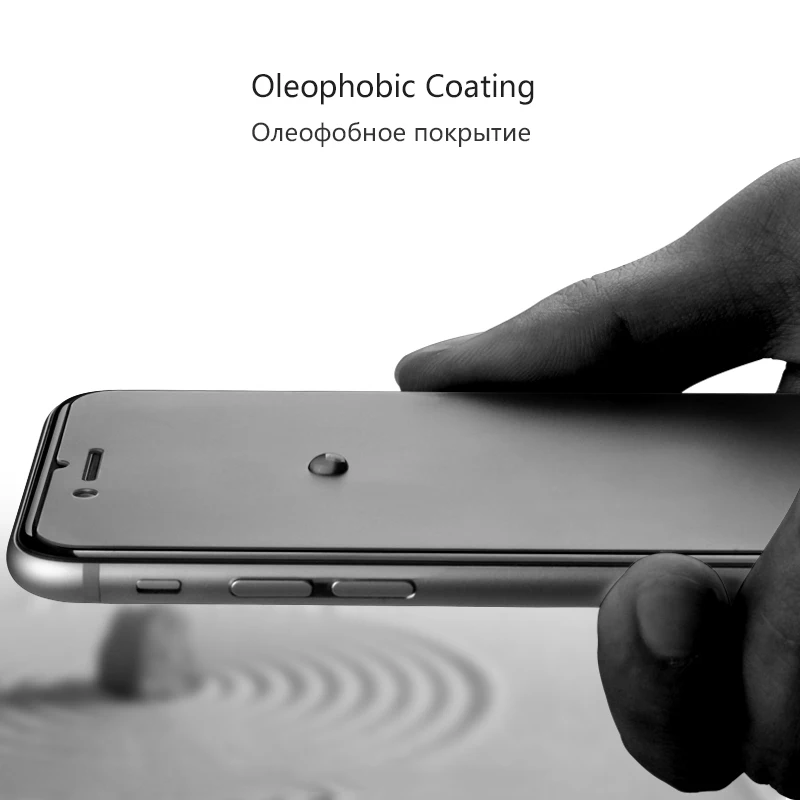 CHYI матовое стекло для Iphone 7 Plus 6plus олеофобное покрытие против отпечатков пальцев 9H