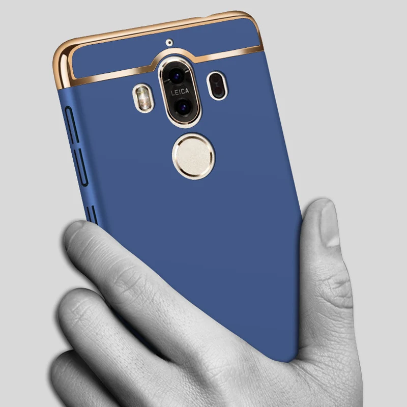 Роскошный чехол с золотым покрытием для Huawei Mate 7 8 9 10 Plus 20 Pro Lite X Armor жесткие чехлы