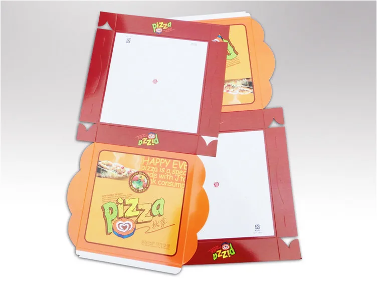 Упаковка для выпечки Оптовая торговля 9-дюймовая коробка пиццы 24 см * 4 5 упаковка