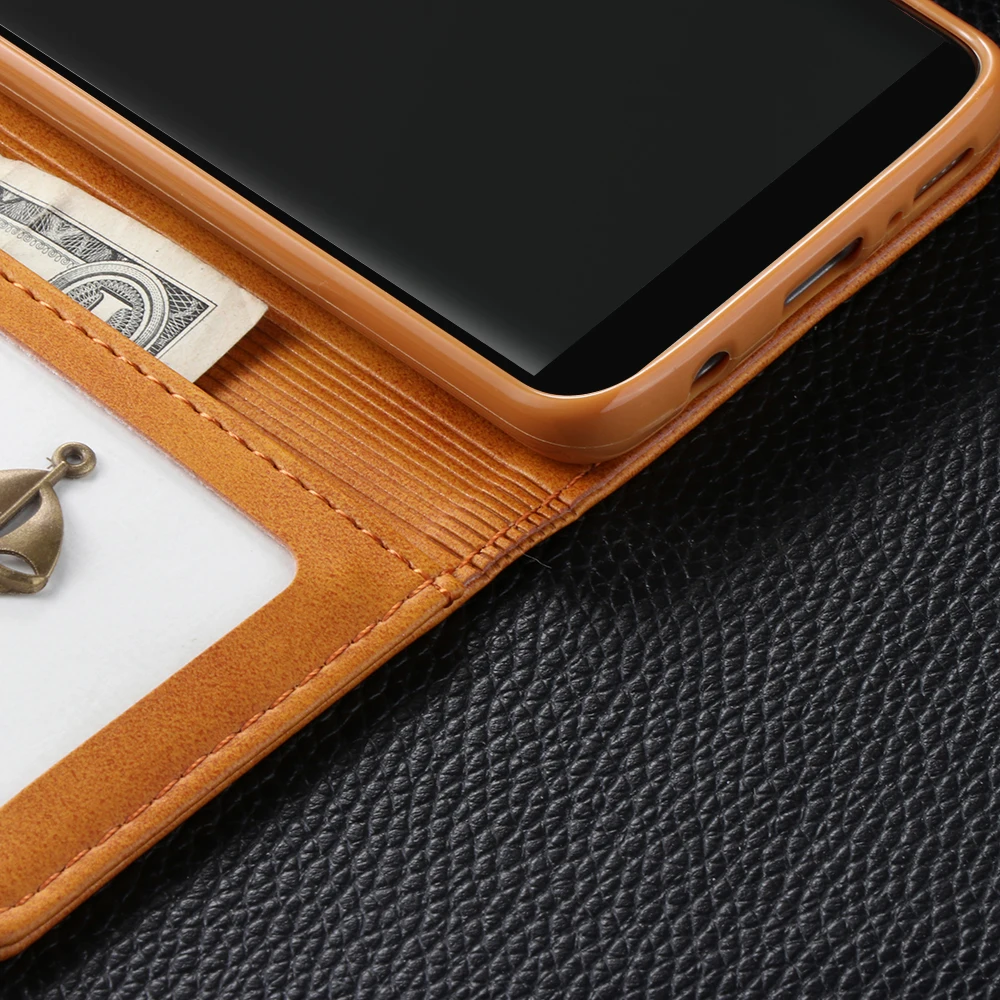 Чехол-книжка для Funda Samsung galaxy S9 роскошный чехол-кошелек из искусственной кожи samsung