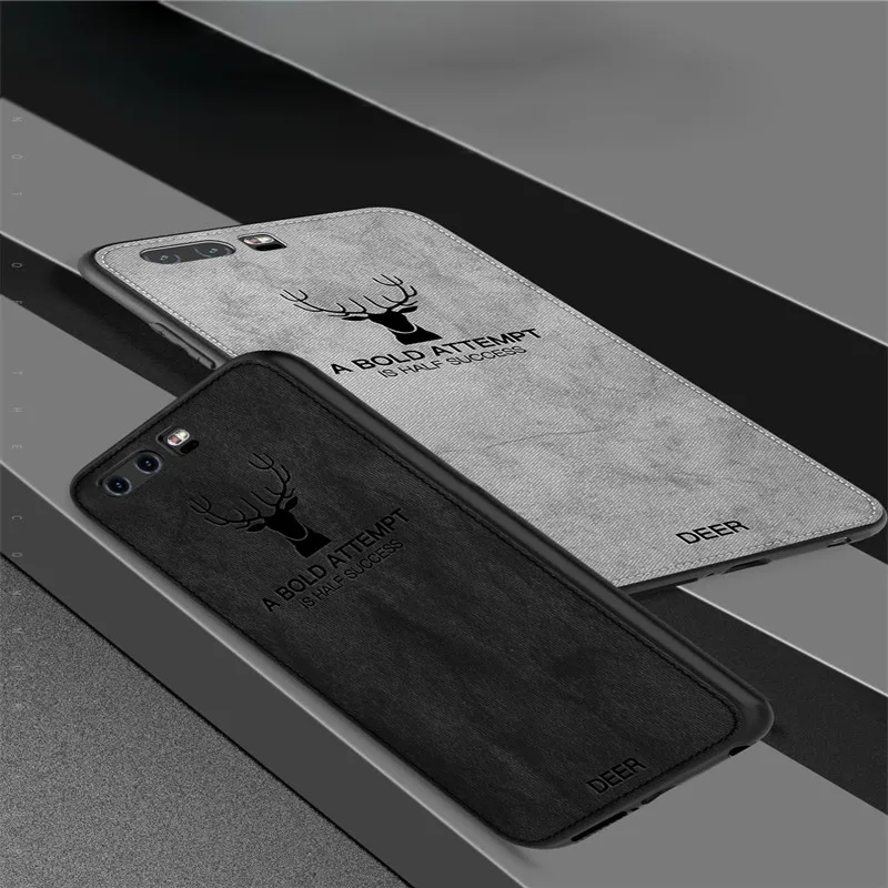 Для Huawei P10 чехол KOOSUK Ретро Бизнес PU нескользящий анти-тканевый для P 10 Coque Fundas |