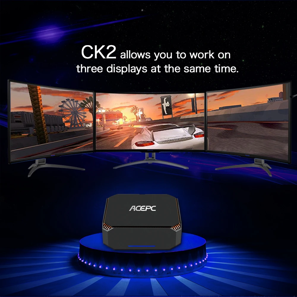 CK2 Intel Core Mini PC DDR4 Win10 Настольный ПК Kaby Lake i5 7200U 7300U 2 ядра 4K 4 потока 5 GHZ Linux Windows игровой