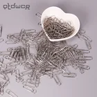 Скрепки металлические, миниатюрный зажим для бумаги мм, 80 шт.