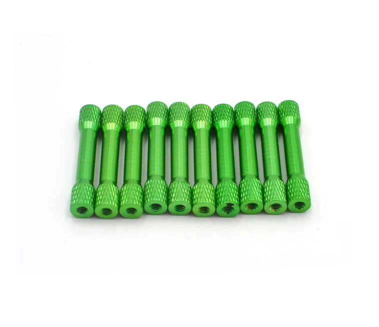 Бесплатная доставка 10 шт. Алюминиевых колонн-стойок для RC-самолетов DIY моделей M3*35 мм.