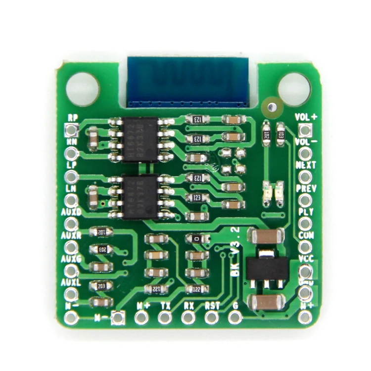BK3260 стерео V4.2 bluetooth-ресивер Плата усилителя модуль 5 Вт + 50 AMP AUX аудио динамик
