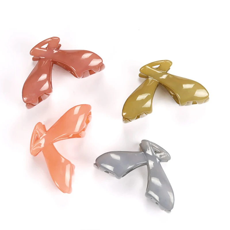 Женские заколки для волос 1 шт. модные карамельного цвета дешевые женские