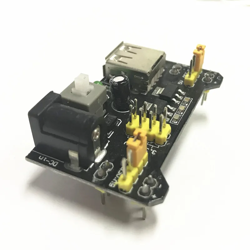 1pcs Breadboard Power Supply Module 3.3V 5V Solderless Bread Board | Электроника