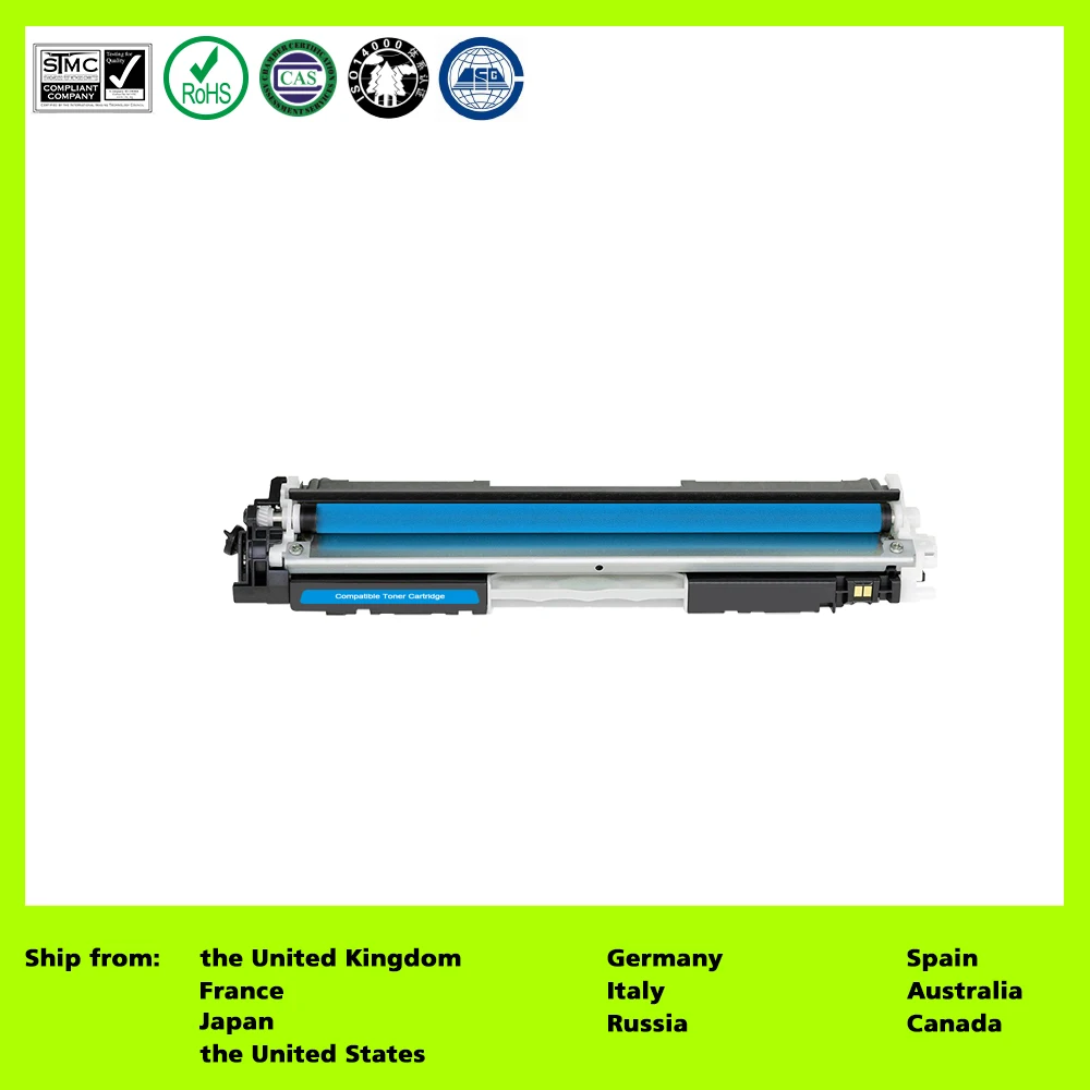 Любой 1 совместимый для 130A CF350A CF351A CF352A CF353A (1-Pack) Тонер-картридж hp color LaserJet Pro MFP