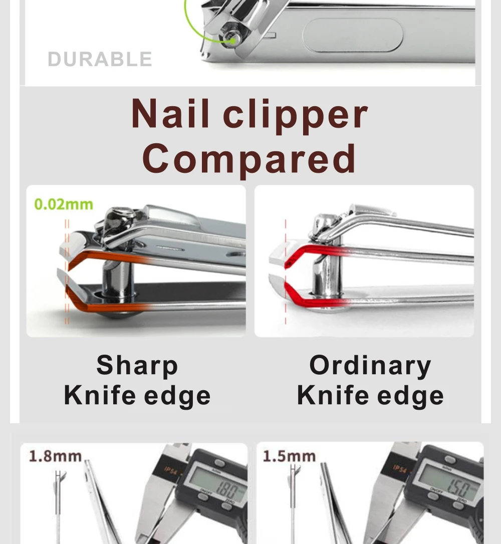 13 шт маникюр профессиональный инструмент педикюрные наборы Сталь Nail Clipper обрезки ножницами кутикулы полированная файл комплект