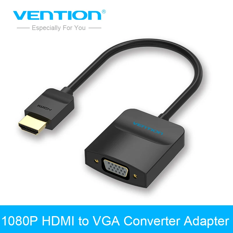 Vention 1080 P HDMI TO VGA Adapter цифро аналоговый аудио видео конвертер кабель для Xbox PS3 PS4 HDTV PC