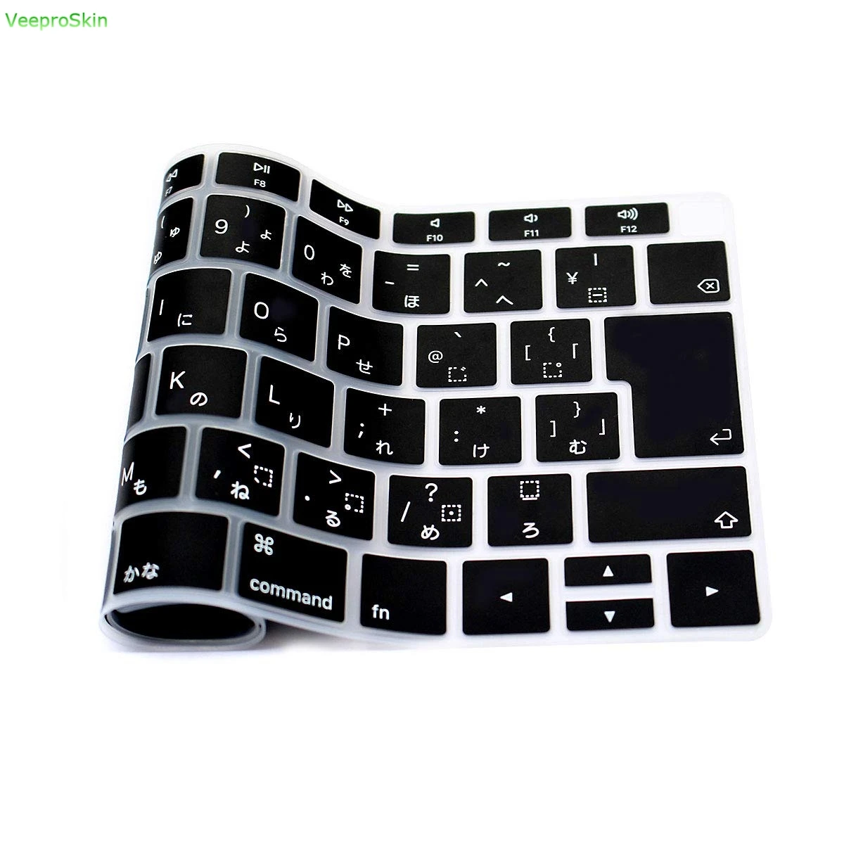 Черный Японский силиконовый чехол для клавиатуры кожи MacBook новейший Air 13 дюймов