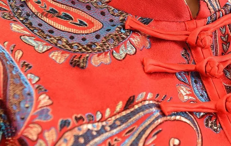 Восточные длинные платья подружки невесты Cheongsam красное китайское свадебное платье Ципао Современная Невеста женится винтажное платье Qi Pao Женская Роба в восточном стиле