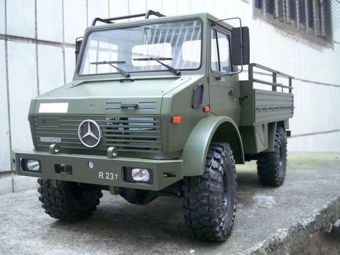 1/10 RC Unni monk пожарные армейские грузовики/Benz кузов Неокрашенный Для осевой SCX10 RC8WD D90