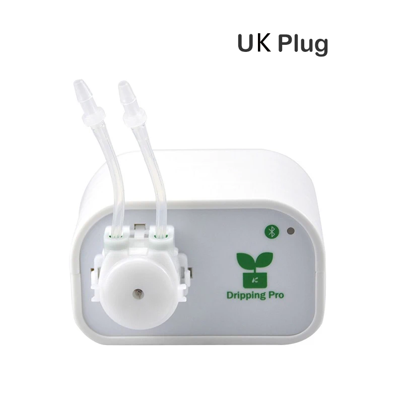 UK Plug Автоматическое устройство орошения мобильный телефон управление Умный Сад суккуленты завод капельного Lrrigation инструмент водяной насос таймер системы - Цвет: UK Plug