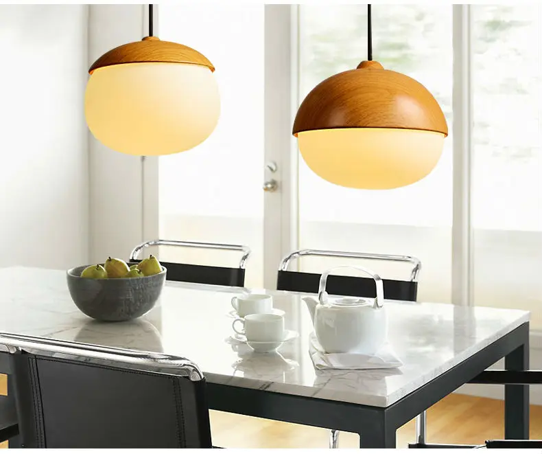 

Creative nuts Pendant Lamp Imitation Wood Pendant Lamp Home Decorative Pendant Light For Bar/Cafe/Bedroom Pendant Lamp