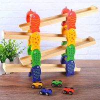 interesting wooden detachable 4 layer childrens slide car baby slide car inertia glider toy