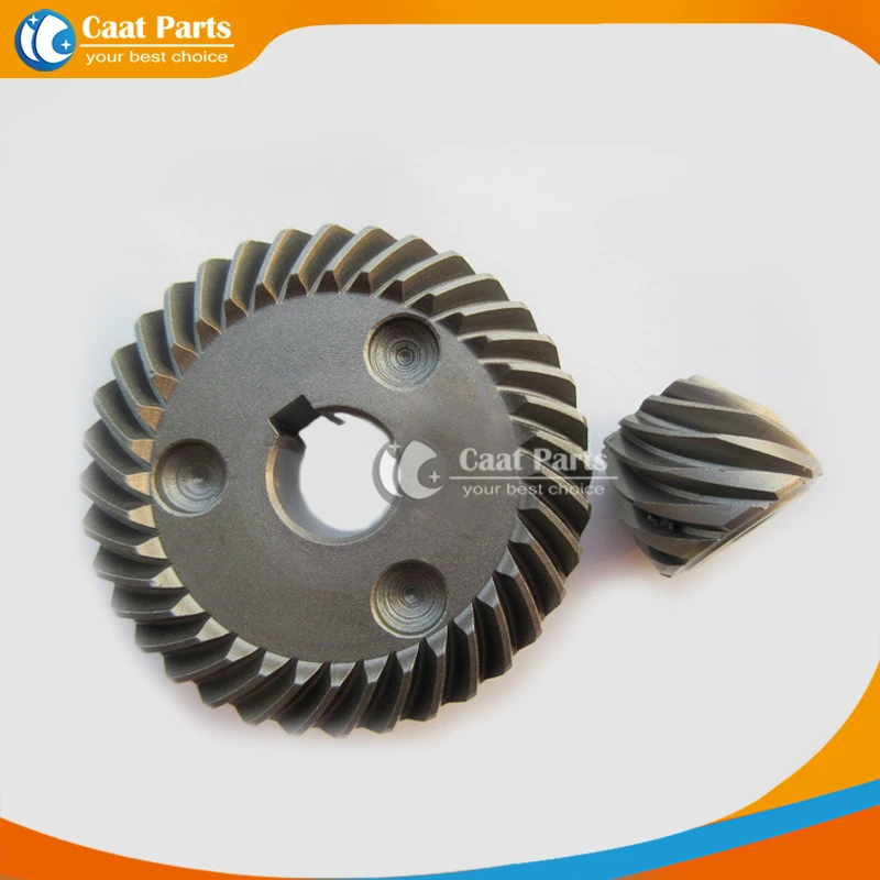 Free shipping! 2PCS/LOT 2 in 1 Replacement Spiral Bevel Gear for Makita 9556 Angle Grinder High quality ! |