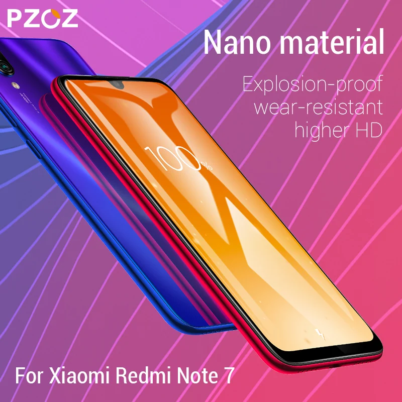 PZOZ для Xiaomi Redmi Note 9s 7 8 K20 7A Mi 10 CC9e Pro 9t Mi9 защита экрана полное покрытие Закаленное