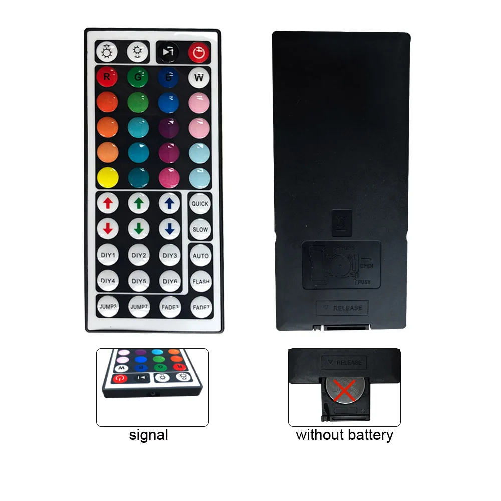 44 клавиши LED IR RGB контроллер светодиодные фонари ИК пульт Диммер DC12V 6A 12A для 3528 5050