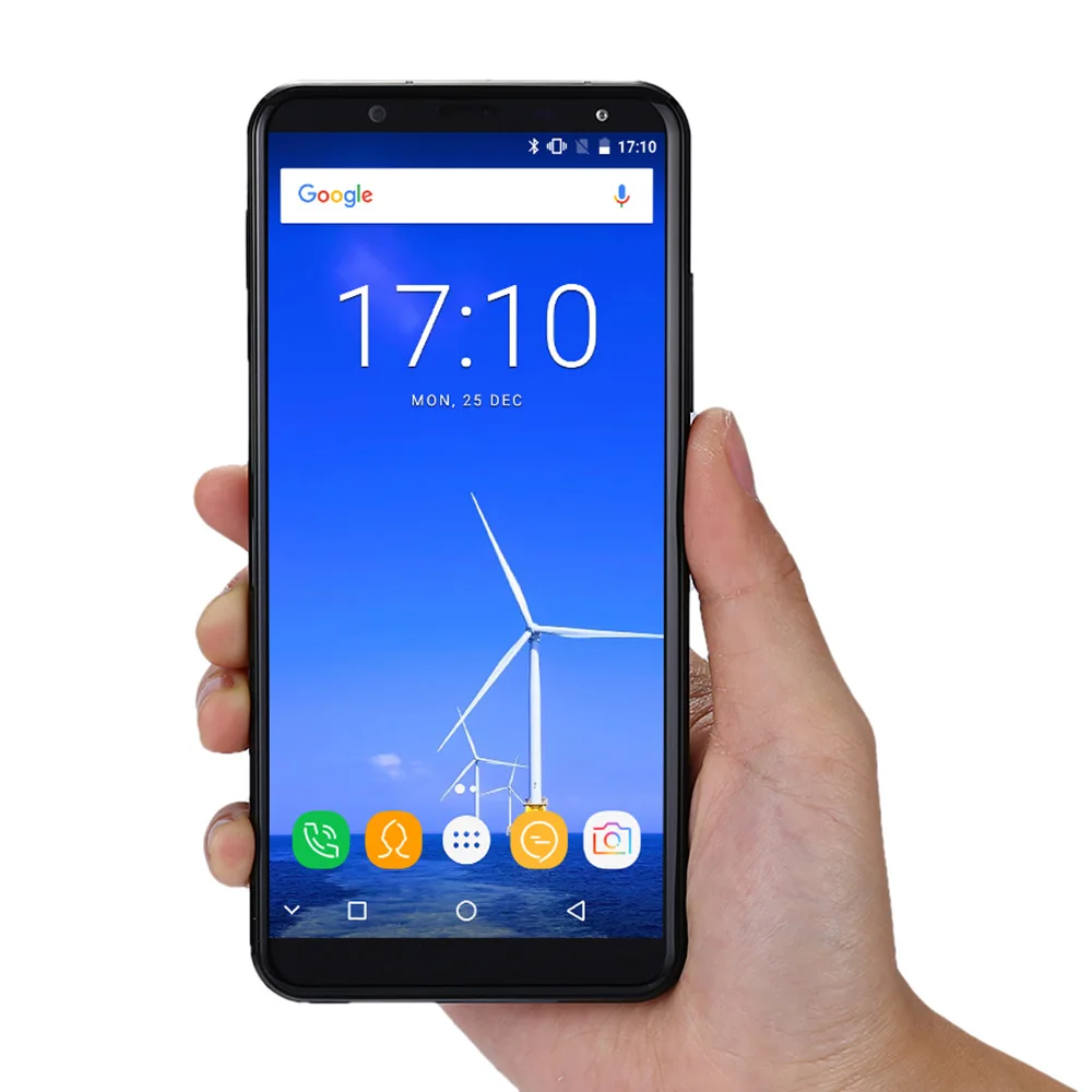 Восстановленный мобильный телефон Oukitel K5000 18:9 5 7 "HD Android 0 MTK6750T 4G + 64G Octa Core 5000mAh 16MP