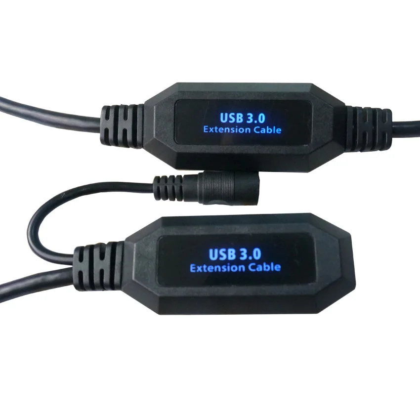 USB 3 0 активный Удлинительный кабель с адаптером питания переменного тока Leadzoe