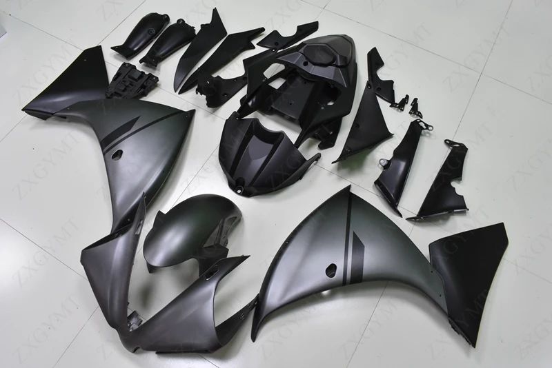Plastic Fairings for YAMAHA YZFR1 2009 - 2011 Matte Grey Black Bodywork Full Body Kits | Автомобили и мотоциклы
